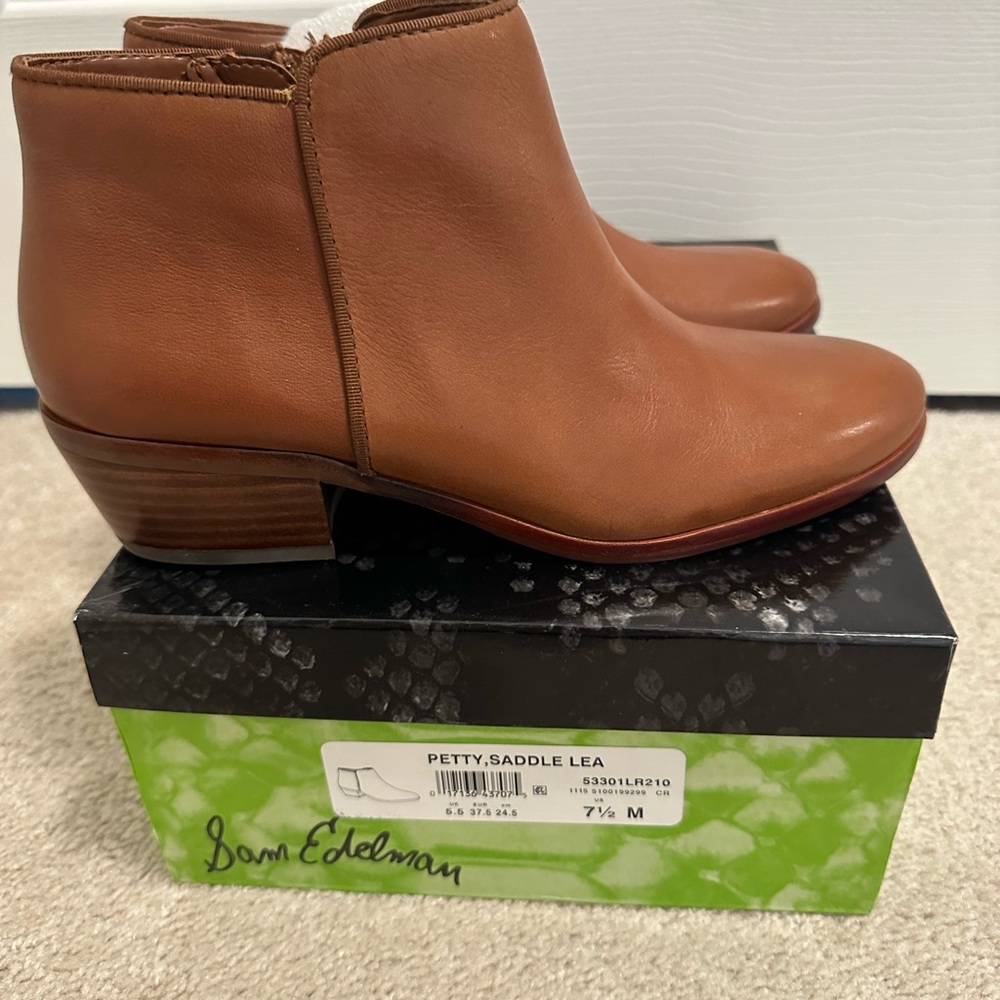 Sam Edelman brown shoe booties